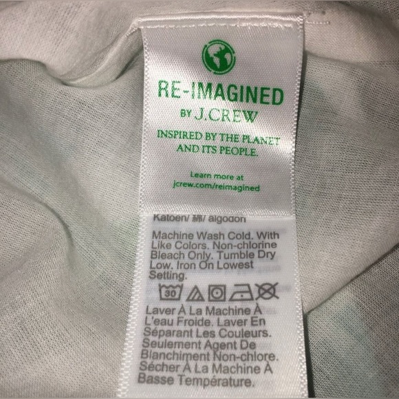 J. Crew Tropical Green Leaf Midi lined tier summer Dress NWT sz. medium - Picture 6 of 6